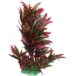 Plantă artificială de acvariu cu frunze ascuțite (30 cm)
