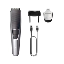 Aparat de tuns barba PHILIPS Seria 3000 BT3239/15, Acumulator, Autonomie 60 min, Gri Antracit, L x A x I (mm) 71x142x225