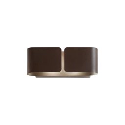 Aplică LED Ideal Lux CLIP 2xG9/3W/230V maro