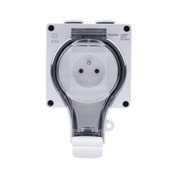 Solight 5B350 - Priză pentru medii umede, 230 V / 16 A, IP66