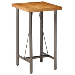 Masa de bar, lemn masiv de tec reciclat, 60 x 60 x 107 cm GartenMobel Dekor