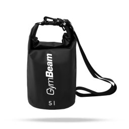 GymBeam Rucsac impermeabil Dry Bag Black 5 l