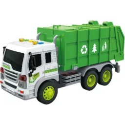 Camion de gunoi cu efecte de lumină și sunet, 1:16