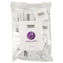 Secura Vinete - prezervative extra mari - 60 mm (100 bucăți)