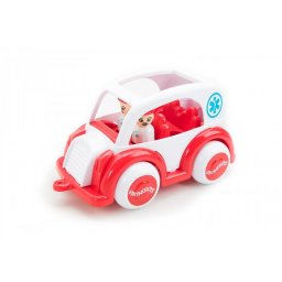 Vehicul ambulanță Jumbo cu figurine