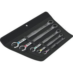 Wera 6007 Joker 5 Set 1 combination ratchet wrench set, 5 pieces, wrench with holding function