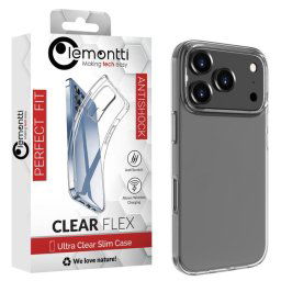 Husa Lemontti Husa Silicon iPhone 17 Pro Max Transparent
