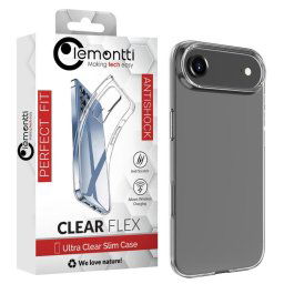 Husa Lemontti Husa Silicon iPhone 17 Air Transparent