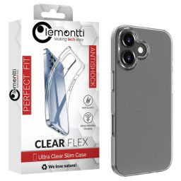 Husa Lemontti Husa Silicon iPhone 17 Transparent