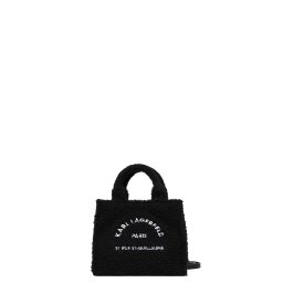 KARL LAGERFELD Geantă mică K/Rsg Mini Square Tote Shearl A4W50016 999 black