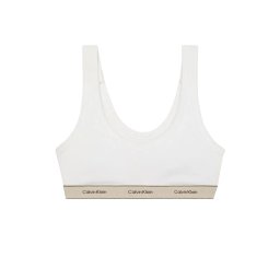 CALVIN KLEIN Bralette Unlined Bralette LV00QF8365 100 white