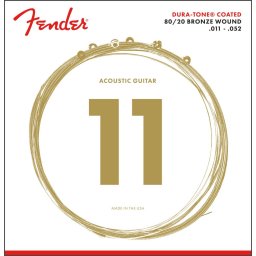 Fender 880CL Coated 80-20 Bronze 11-52