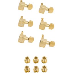 Fender American Professional Staggered Stratocaster/Telecaster Tuning Machines Gold