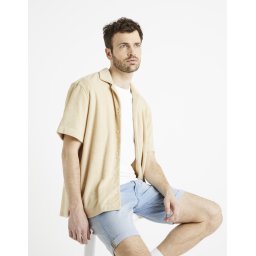 Tricouri cu maneca scurta pentru barbati Celio - bej