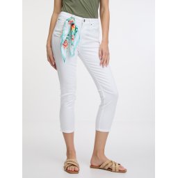 Skinny fit pentru femei Guess - alb