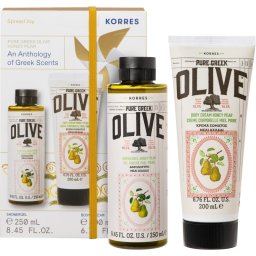 Korres Pure Greek Olive & Honey Pear set cadou pentru femei