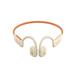 Casti bluetooth HAVIT E510BT Freego1, Open-ear, cu sistem de transmitere a sunetului prin aer, Bej