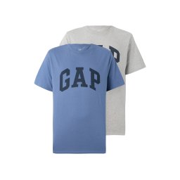 GAP Tricou albastru / albastru închis / gri amestecat