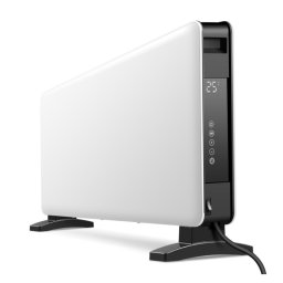 Convector electric de podea Voltz V51974B, 2000W, 4 moduri, 5-45°C,Timer, Display LED, Telecomanda, Alb