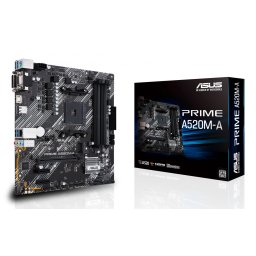 ASUS PRIME A520M-A II/CSM AMD A520 Mufă AM4 micro-ATX