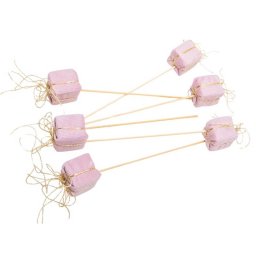 Figurine cadou color+bat pentru decoratiuni Craciun