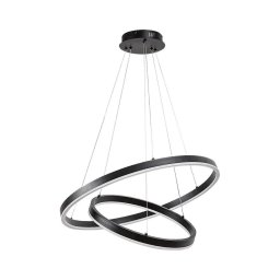 Rabalux 72305 - Lustru LED reglabil suspendat pe cablu ISAURE LED/80W/230V 3000-6500K + telecomandă