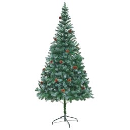 Brad de Craciun artificial cu conuri de pin, 210 cm GartenMobel Dekor