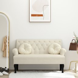 Banca cu spatar, 120x62x75,5 cm, in GartenMobel Dekor