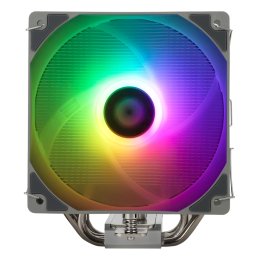 COOLER Thermalright Assassin King 120 SE Argb skt. Intel si AMD, racire cu aer, vent. 120mm, 1550 rpm, 5 heatpipe, inaltime 148mm, ARGB, gri,Assassin King 120 SE ARGB (timbru verde 0.8 lei)