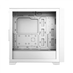 CARCASA PCCooler C3 D510, middle tower, gaming, fara sursa, suporta 8xfan, , PSU shroud, USB 3.1 gen 1 x 2, audio, mic, 7 sloturi expansiune, alb, C3D510 WH