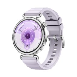 HUAWEI WATCH GT 6 41mm Steel Stainless Steel Case, Curea Purple Fluoroelastomer