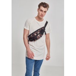 Nylon Hip Bag BLK / browncamo
