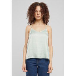 Women's Visse Satin Tank Top - mint