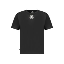 Tricou negru cu mânecă scurtă pentru copii