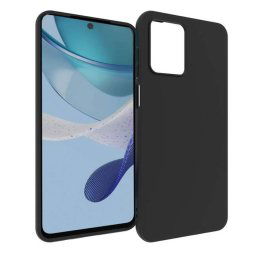 Husa Lemontti Silicon Silky pentru Motorola Moto G53 5G Negru