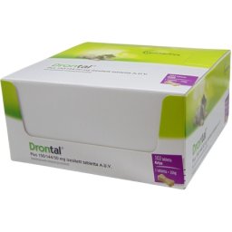 Drontal Plus, comprimate antiparazitare pentru câini (6 comprimate / 1 blister).