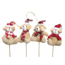 Figurina ursulet plus+bat pentru decoratiuni florale