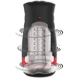 Hidden Desire Fusion Quantum Cyclone Masturbator Black