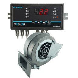 Kit automatizare centrala 18-30 kW, comanda 2 pompe si ventilator, REGLER, cod 41