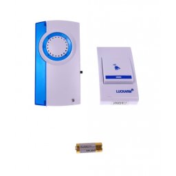 Sonerie la priza, cu buton Wireless, lumini si 32 melodii LUCKARM 8205P