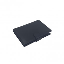 Portofel barbati din piele naturala, de culoare neagra A5527NEGRU