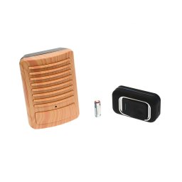 Sonerie la priza, buton Wireless 150m, cu lumini si 25 melodii, LUCKARM - 3909P