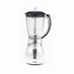 PRODUS RESIGILAT- Blender floria zln3081 alb, putere 300w, capacitate 1.5l, 3 viteze, functie pulss, vas de plastic RZLN3081