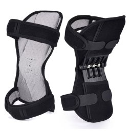 PRODUS RESIGILAT -Set genunchiere neopren cu suport arc de sustinere, prindere dubla, lungime 29 cm - R8370