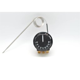 Termostat Reglabil 30 - 190C cu Sonda de Inox