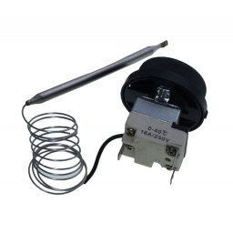 Termostat 3P Reglabil de Inox, 0 - 40?C
