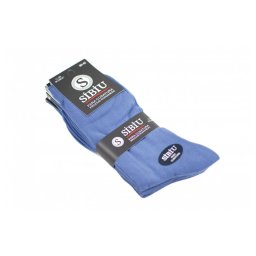 Sosete barbati, set 5 perechi din bumbac, bleu, fara cusatura - Sibiu Romania BLEU21