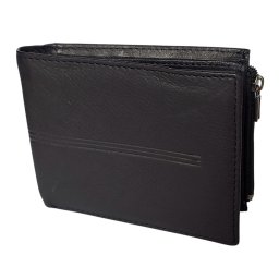 Portofel barbati din piele naturala - Model GKR Negru 10068N