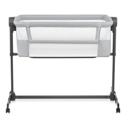 PATUT CO-SLEEPER KINDERKRAFT NESTE UP 2, GRI DESCHIS