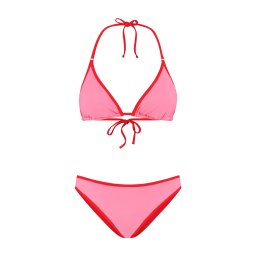 Shiwi Costum de baie două piese 'Liz' roz / roșu